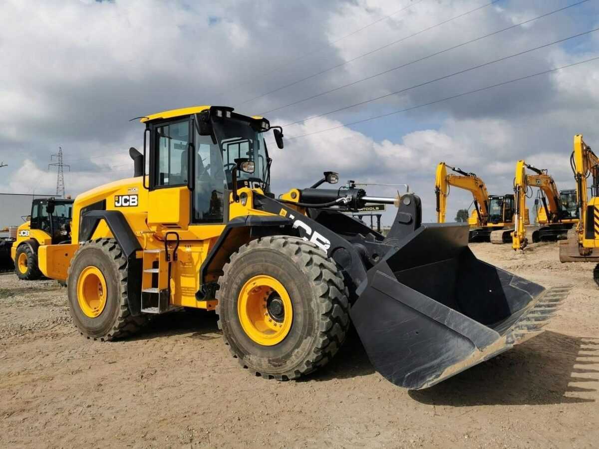 Фронтальные колесные погрузчики JCB 457 и запчасти JCB